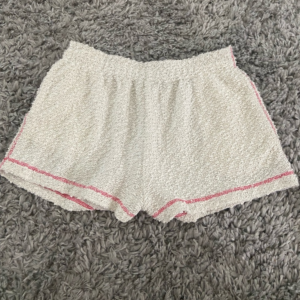White Lounge Shorts